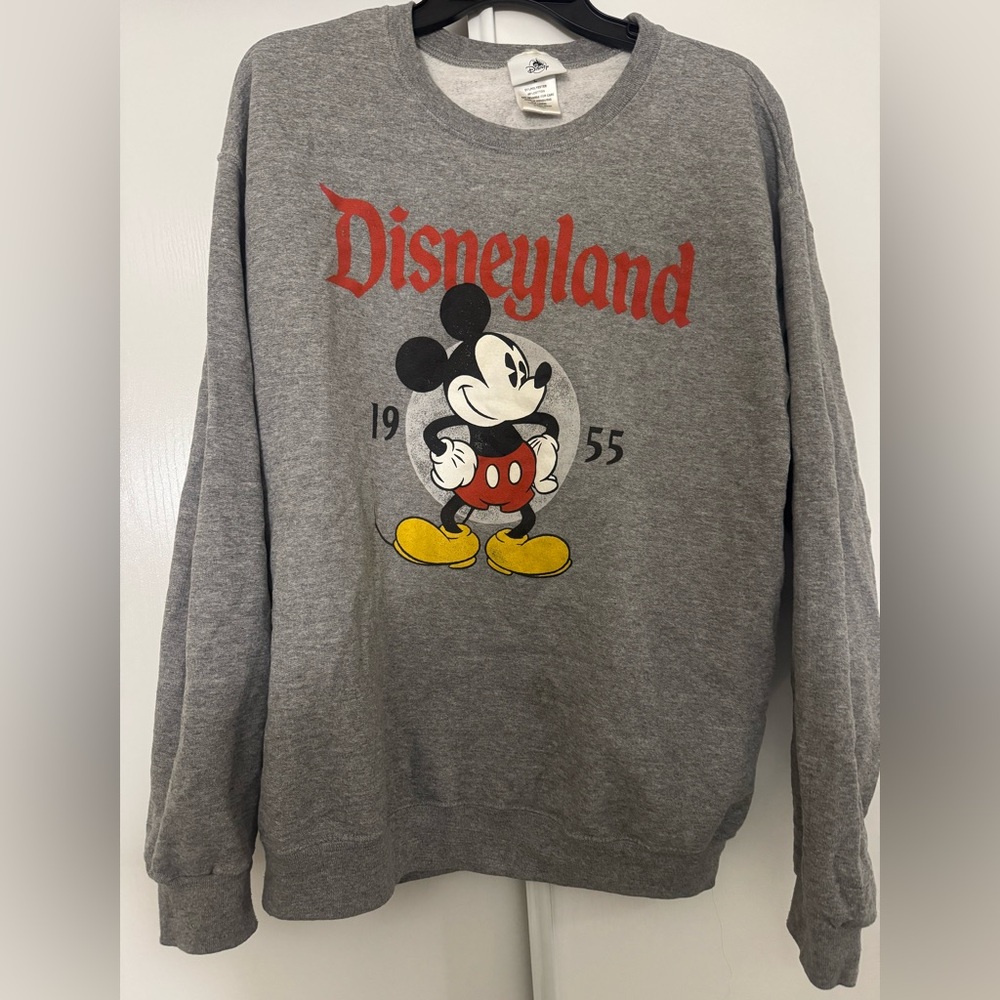 Disneyland Gray Sweatshirt